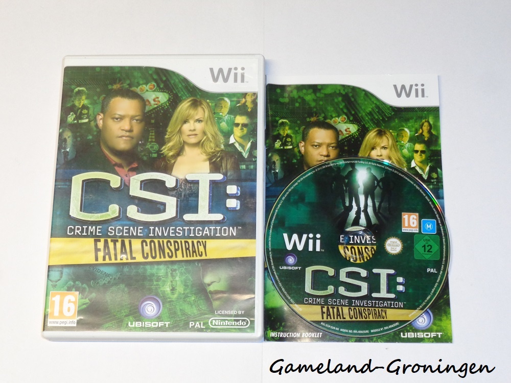 CSI Crime Scene Investigation Fatal Conspiracy (Complete, UXP)