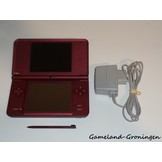 Nintendo DSi XL with Stylus & Charger (Wine Red)