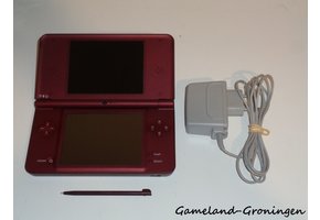 Nintendo DSi XL met Stylus & Oplader (Wijnrood)