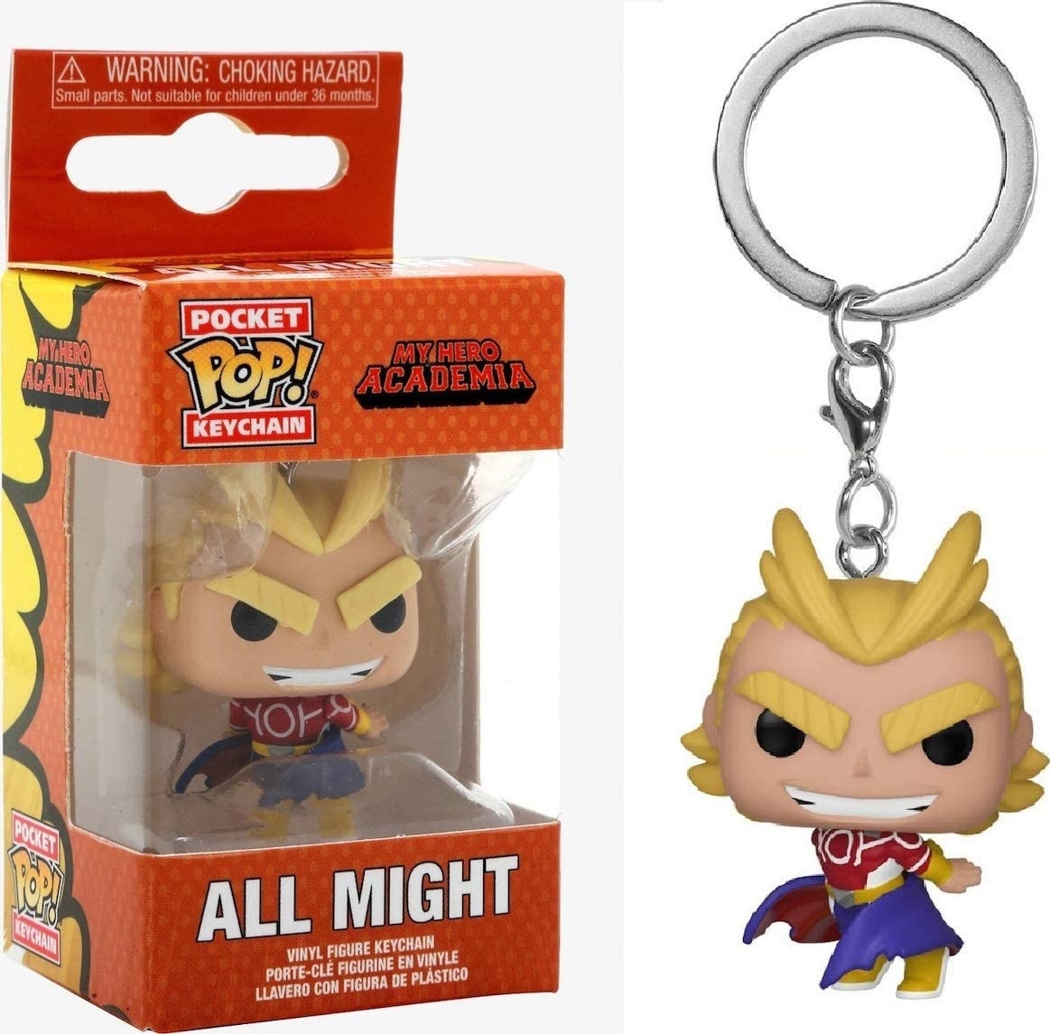 My Hero Academia POP Sleutelhanger - All Might 5 cm (Nieuw)