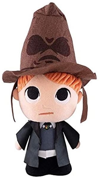 Harry Potter - Ron Weasley with Sorting Hat Knuffel 27 cm