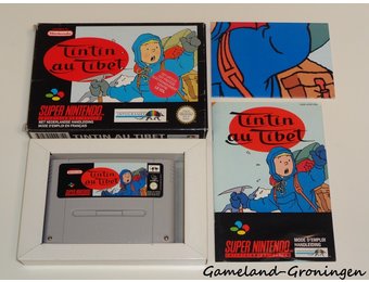 Tintin au Tibet (Tintin in Tibet) with Poster (Complete, FAH)