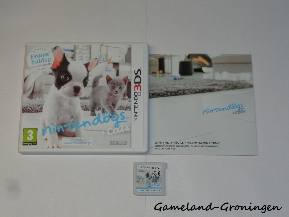 Nintendogs + Cats French Bulldog & New Friends (Complete, HOL)