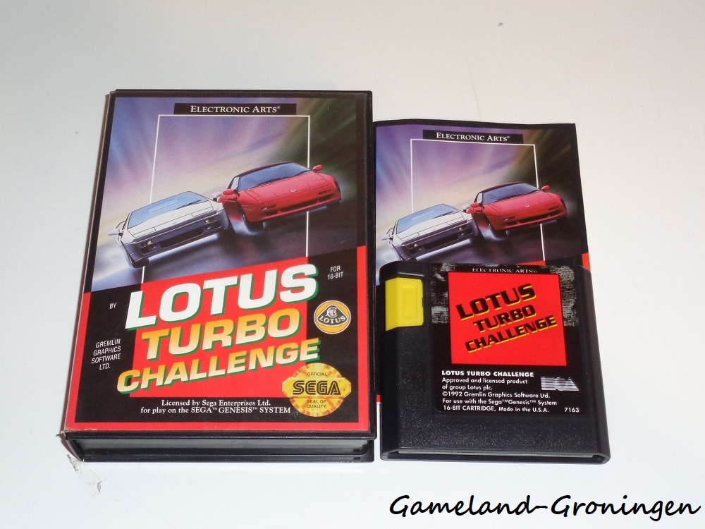Lotus Turbo Challenge (Compleet, Genesis)