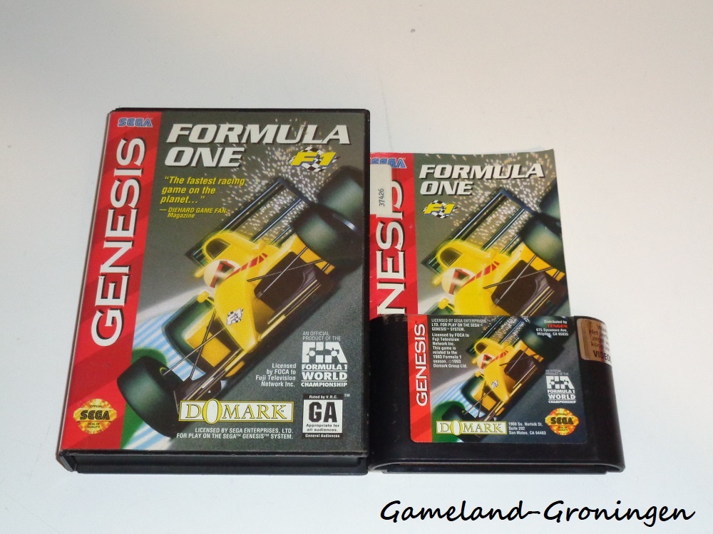 Formula One (Complete, Genesis)