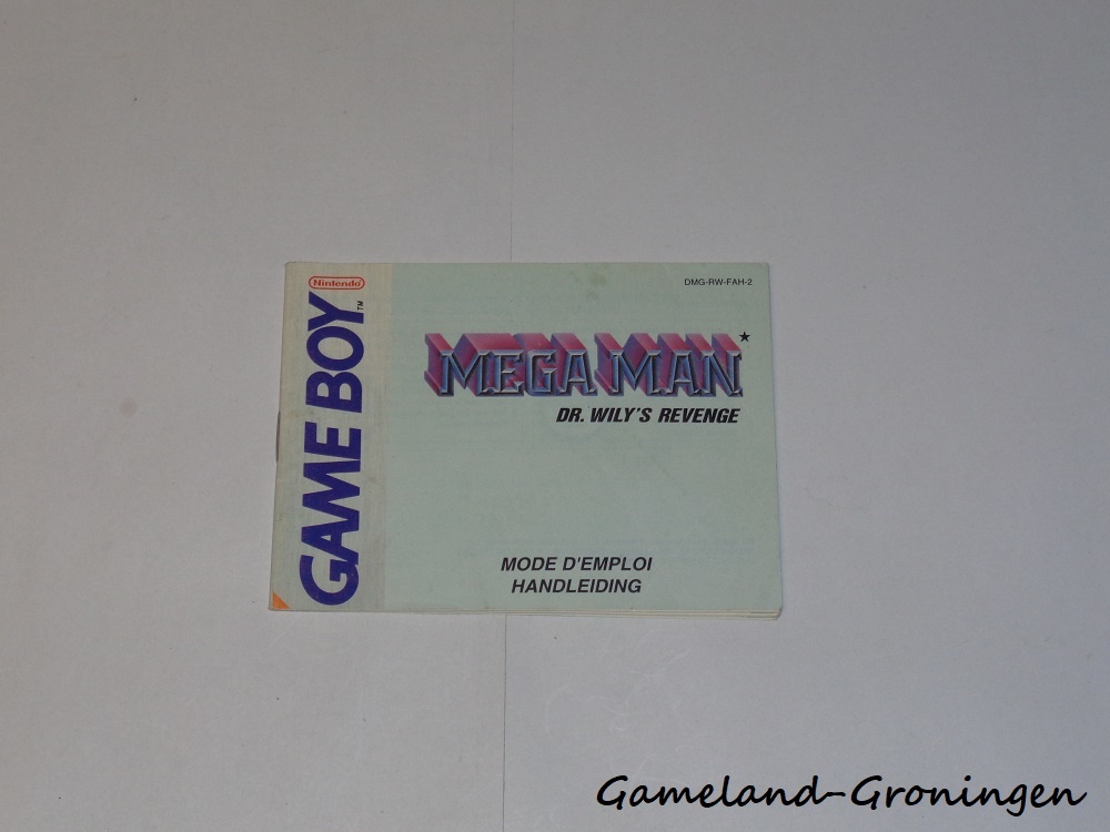 Mega Man Dr. Wily's Revenge (Handleiding, FAH)