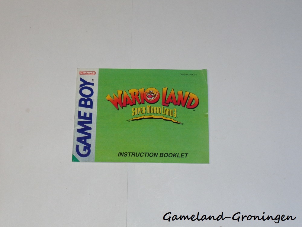 Super Mario Land 3 Warioland (Manual, UKV)