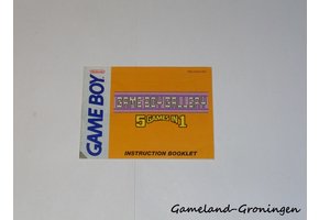 Game Boy Gallery 5 Games in 1 (Manual, GPS)