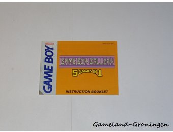 Game Boy Gallery 5 Games in 1 (Manual, GPS)