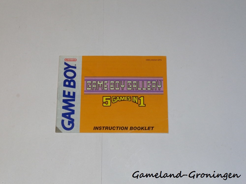 Game Boy Gallery 5 Games in 1 (Handleiding, GPS)