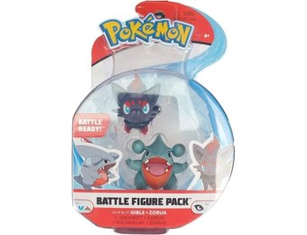 Pokémon - Battle Figure 2-Pack Gible & Zorua