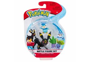 Pokémon - Battle Figure 3-Pack Umbreon, Oddish & Piplup