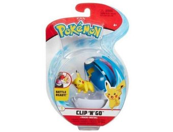 Pokémon - Clip 'n Go Pikachu & Great Ball