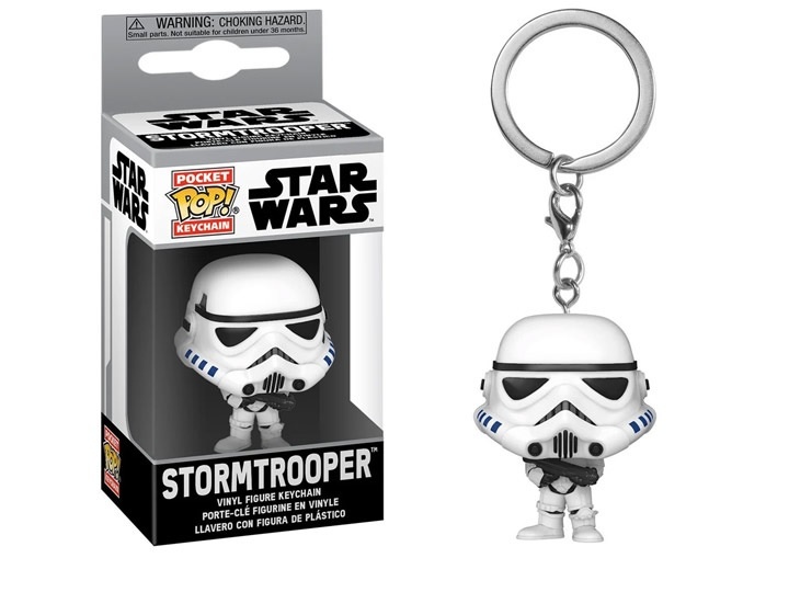 Star Wars Pocket POP Sleutelhanger - Stormtrooper 5 cm (Nieuw)