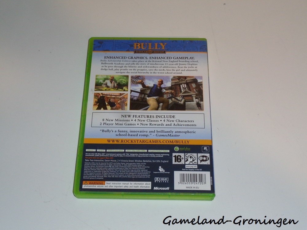 Bully  Canis Canem Edit (PlayStation 2) · RetroAchievements