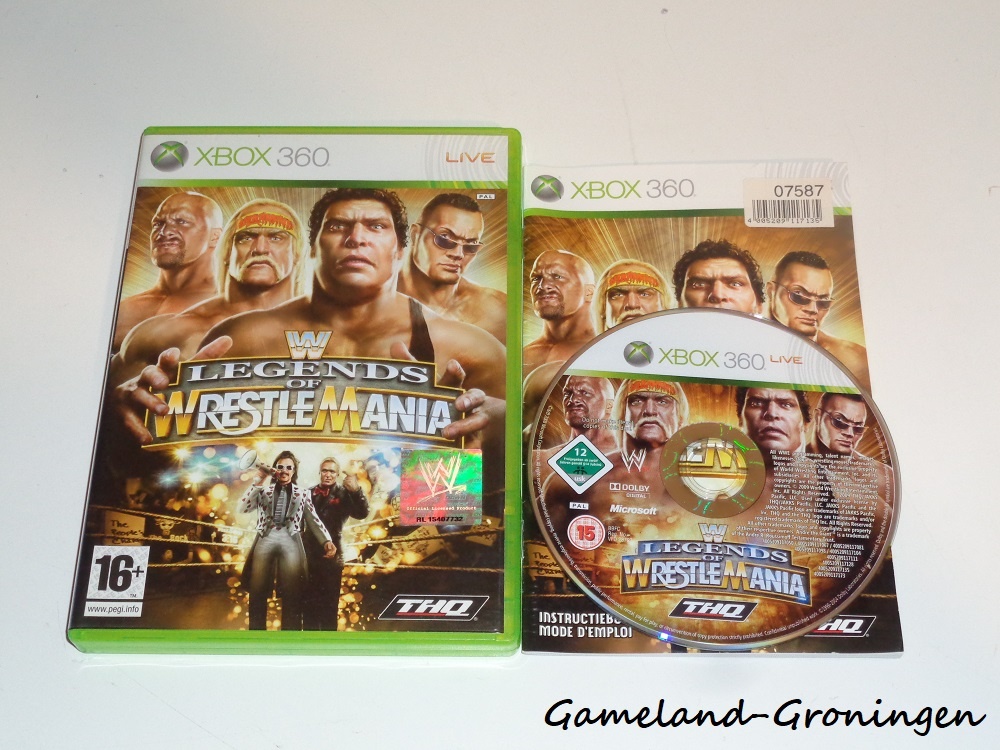 WWE Legends of Wrestlemania (Compleet)