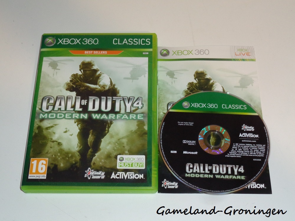 Call of Duty 4 Modern Warfare (Complete, Classics)