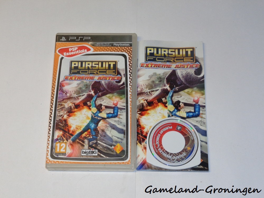 Pursuit Force Extreme Justice (Complete, PSP Essentials)