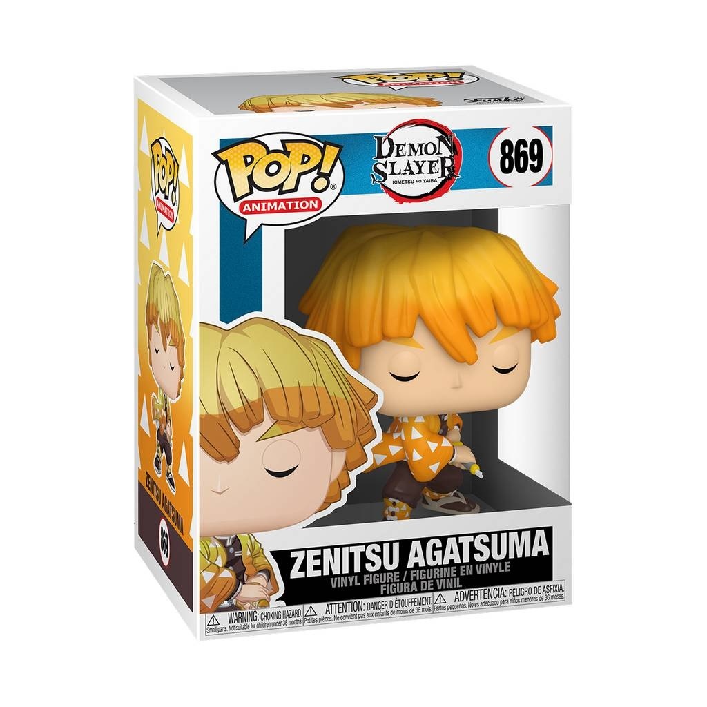 Demon Slayer POP! - Zenitsu Agatsuma #869 (New)