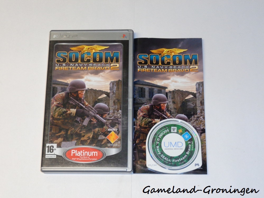 SOCOM: U.S. Navy SEALs Fireteam Bravo 2 - Platinum - PSP Games