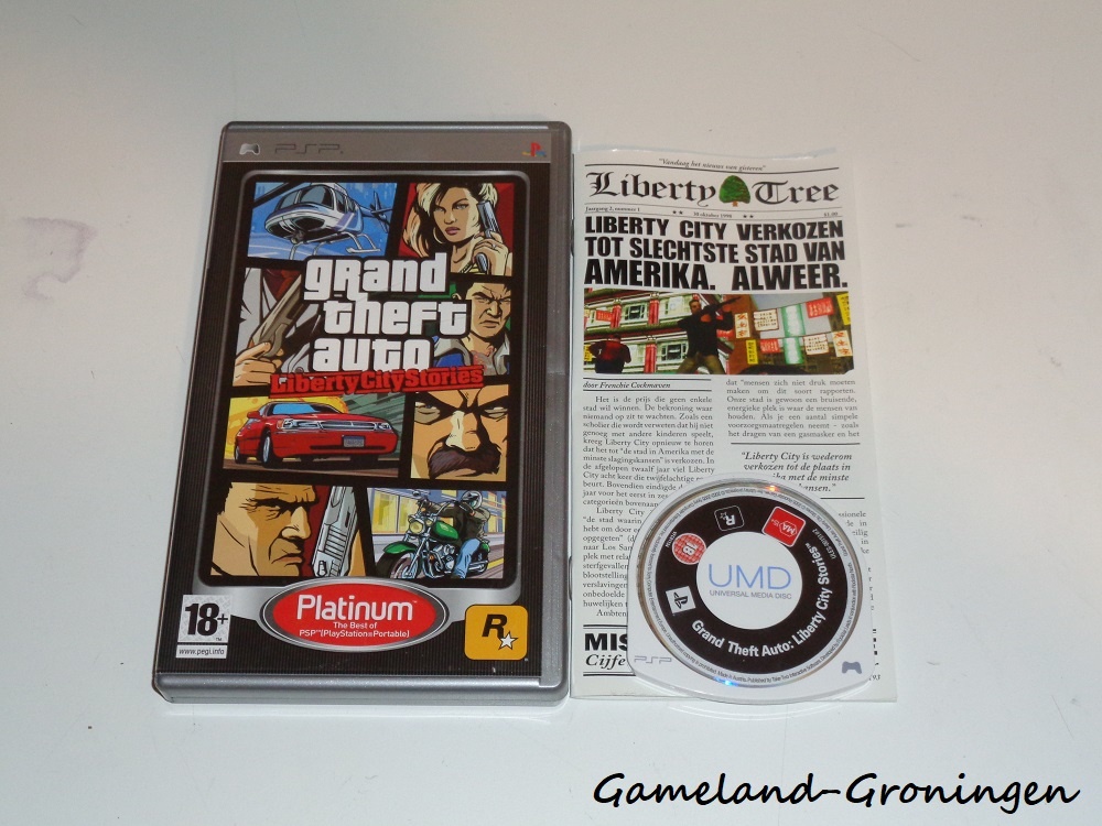 Grand Theft Auto Liberty City Stories (GTA) (Complete, Platinum)