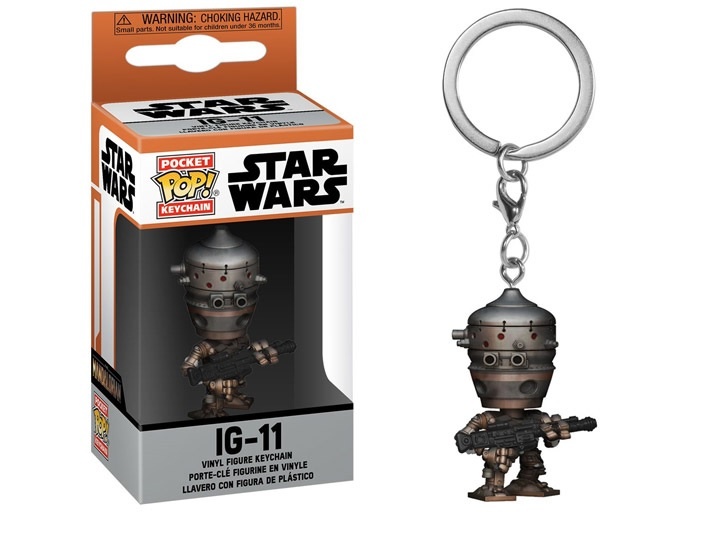 Star Wars The Mandalorian Pocket POP Keychain - IG-11