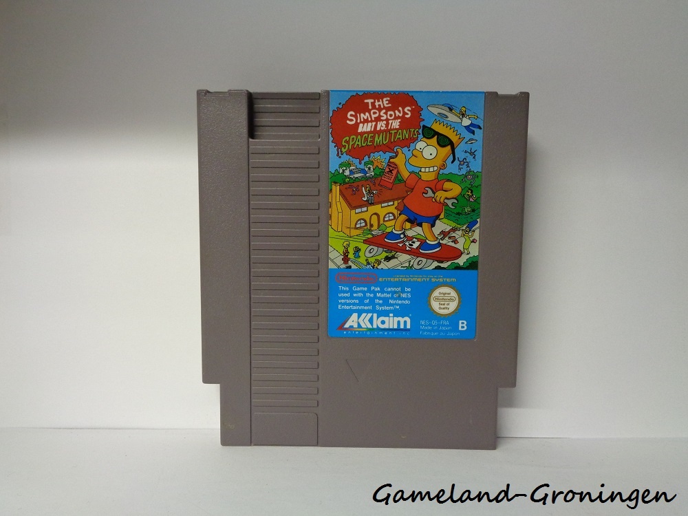 The Simpsons Bart vs. The Space Mutants (FRA)