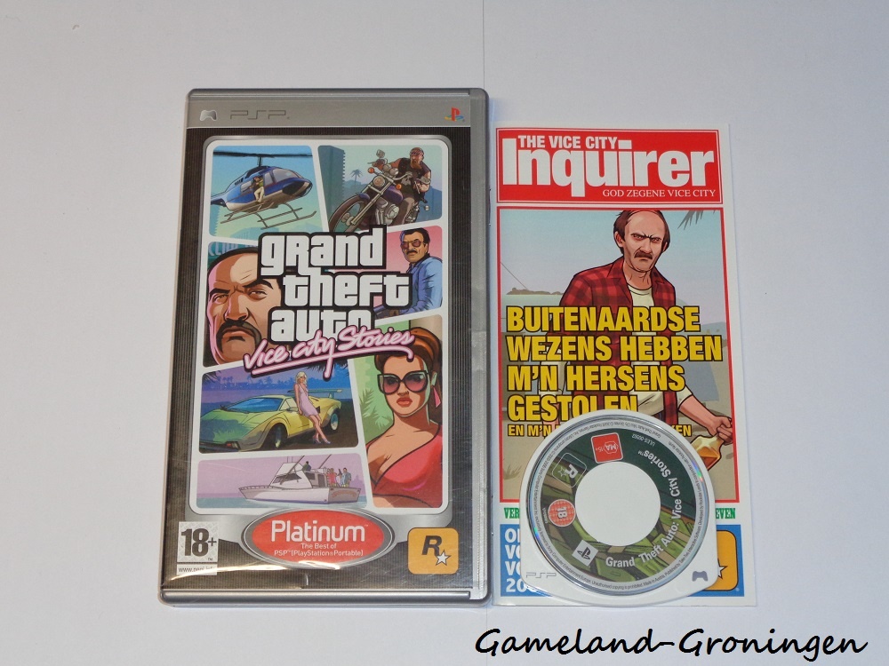 Grand Theft Auto Vice City Stories (GTA) (Complete, Platinum)