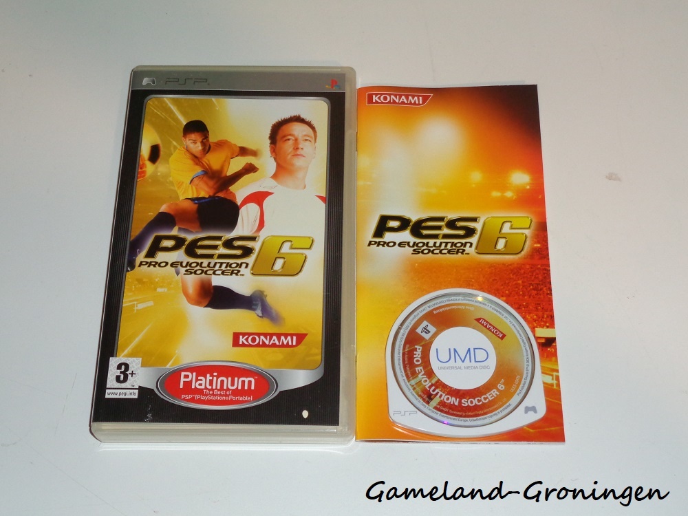Pro Evolution Soccer 6 (Complete, Platinum)
