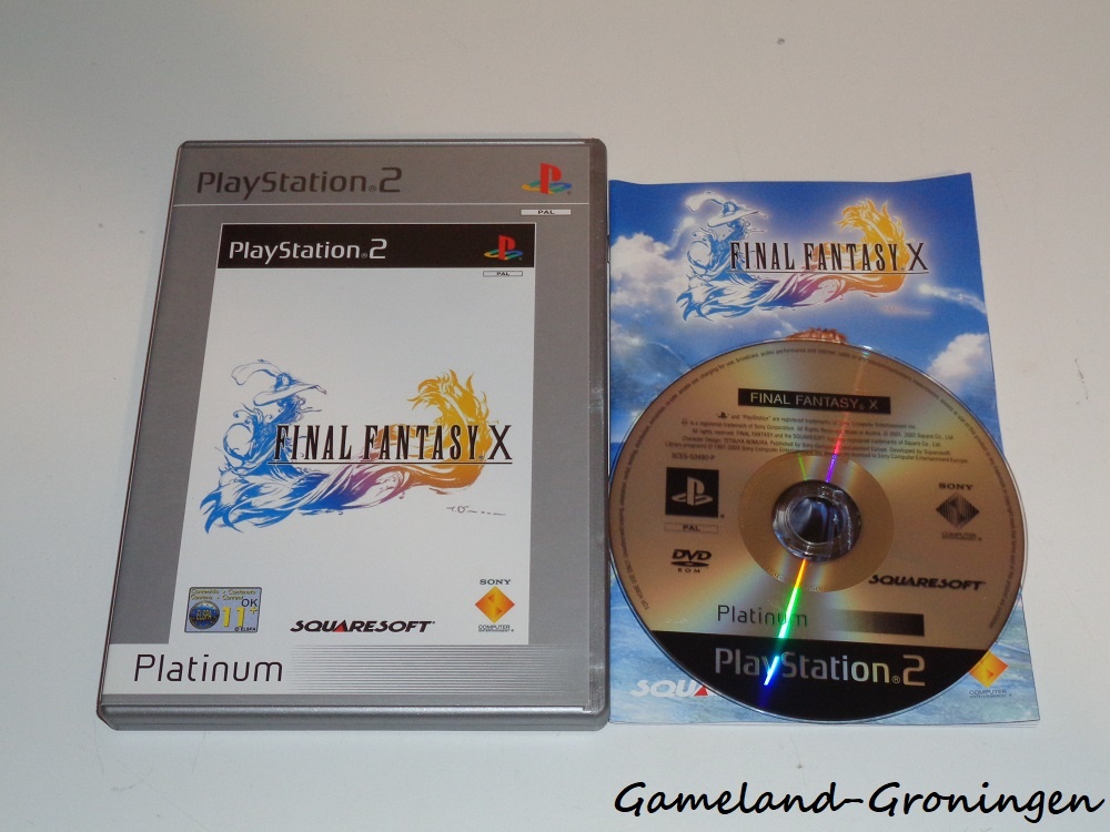 Final Fantasy X (Compleet, Platinum)