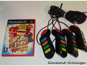 Buzz! The Music Quiz with 4 Buzzers (Complete)