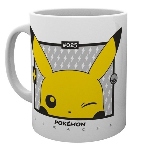 Pokémon - Pikachu Wink 25 Anniversary Mug (New)