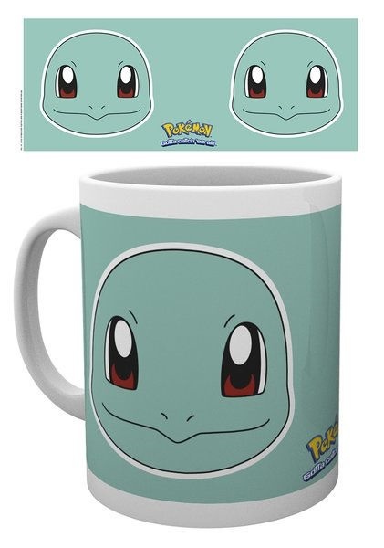 Pokémon - Squirtle Face Mok (Nieuw)