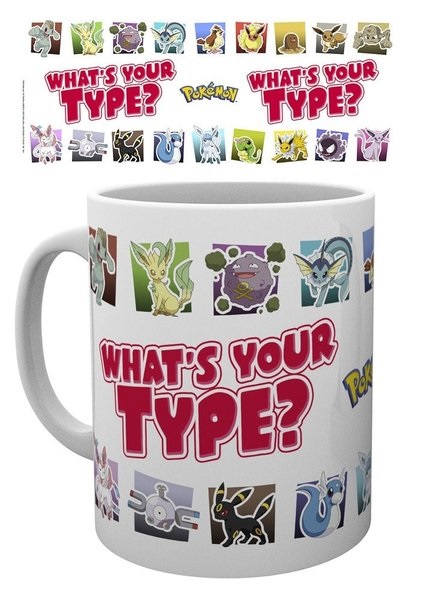 Pokémon - What's Your Type? Mug (New)