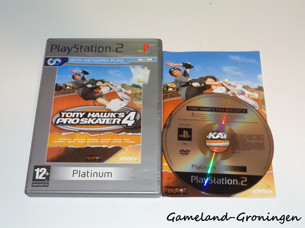 Tony Hawk's Pro Skater 4 (Complete, Platinum)