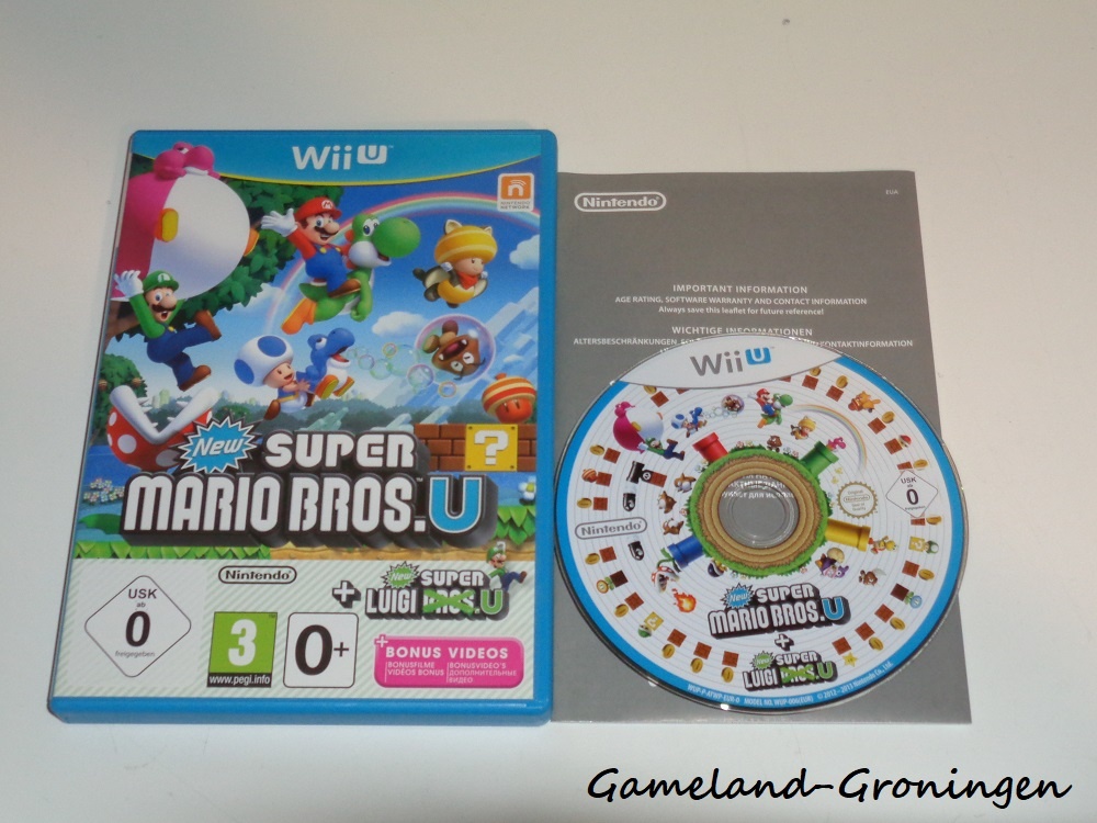 New Super Mario Bros U (Compleet, UEA)