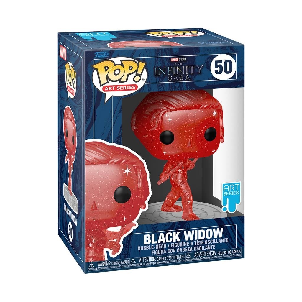 Marvel The Infinity Saga POP! - Black Widow (Art Series) #50