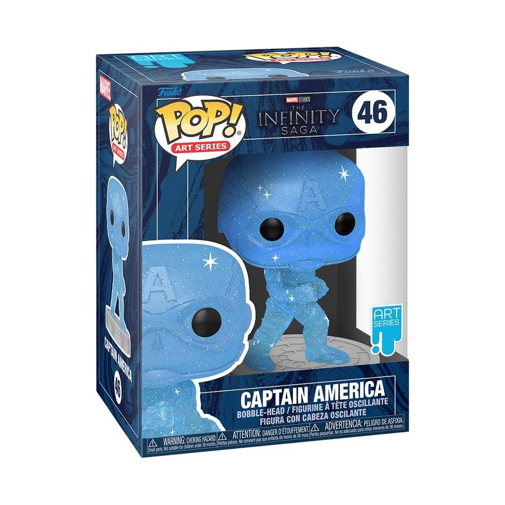 Marvel The Infinity Saga POP! - Captain America (Art Series) #46