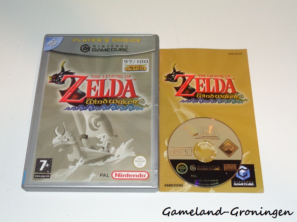 The Legend of Zelda The Wind Waker (Compleet, Player's Choice, HOL)