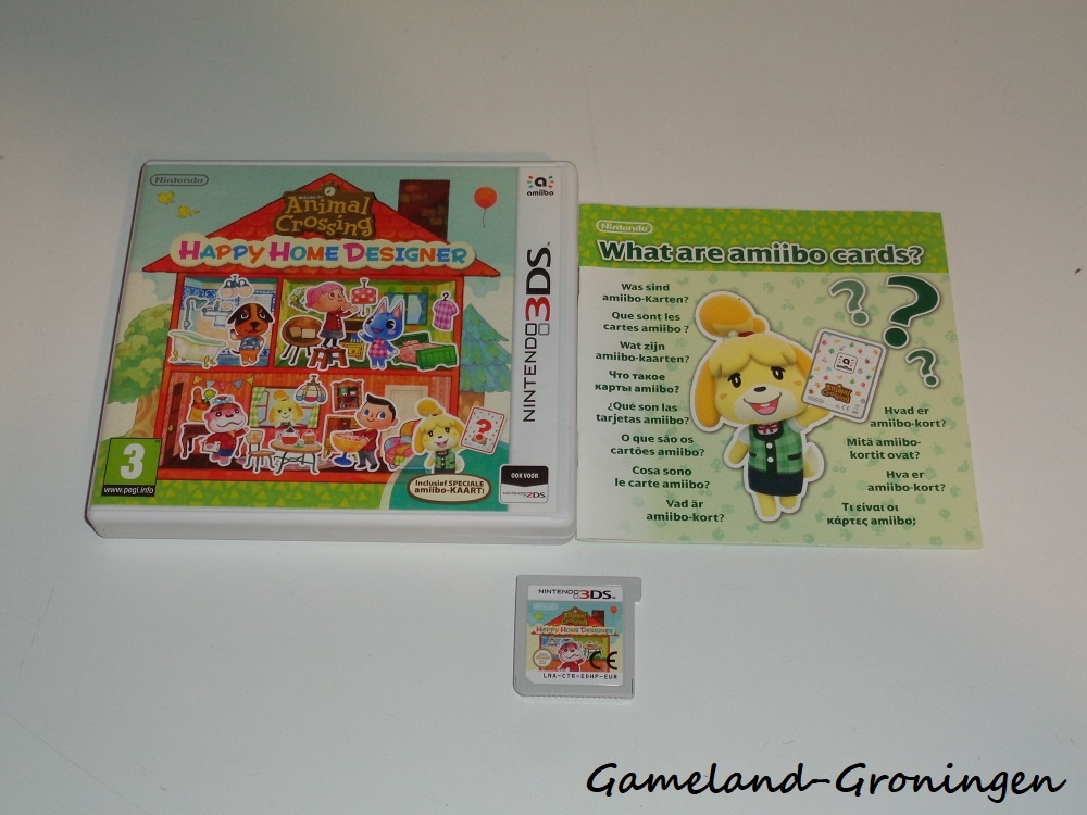 Animal Crossing Happy Home Designer (Compleet, HOL)