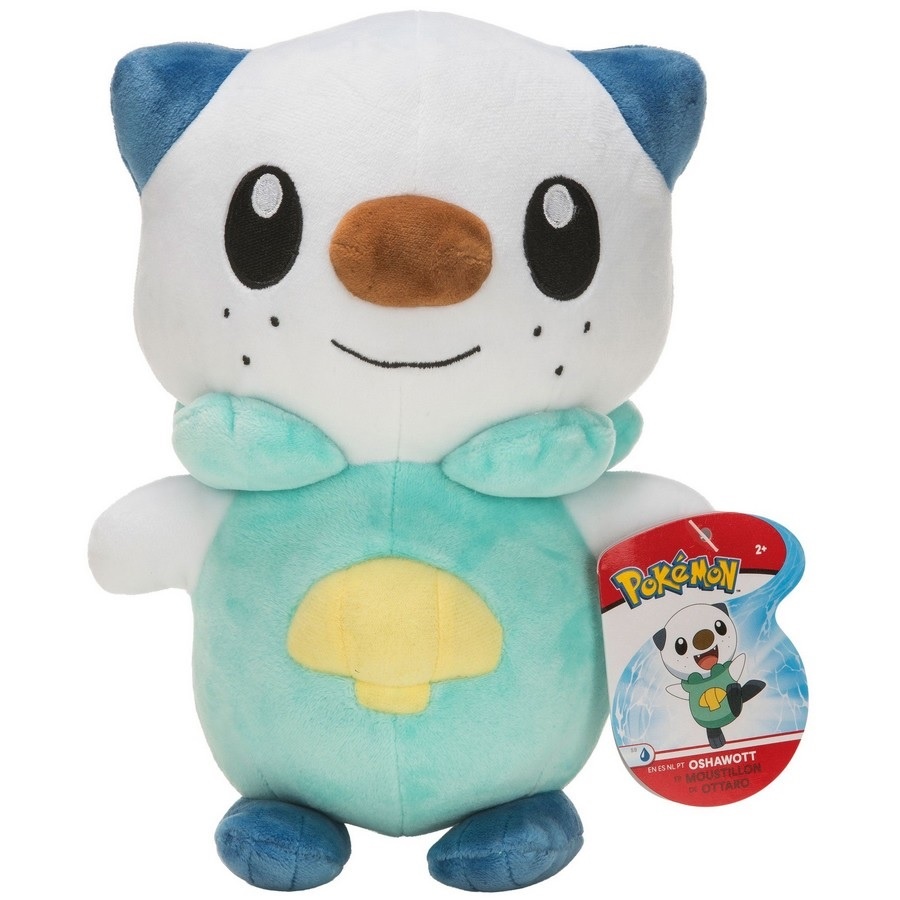 Pokémon - Oshawott Plush 20 cm (New)