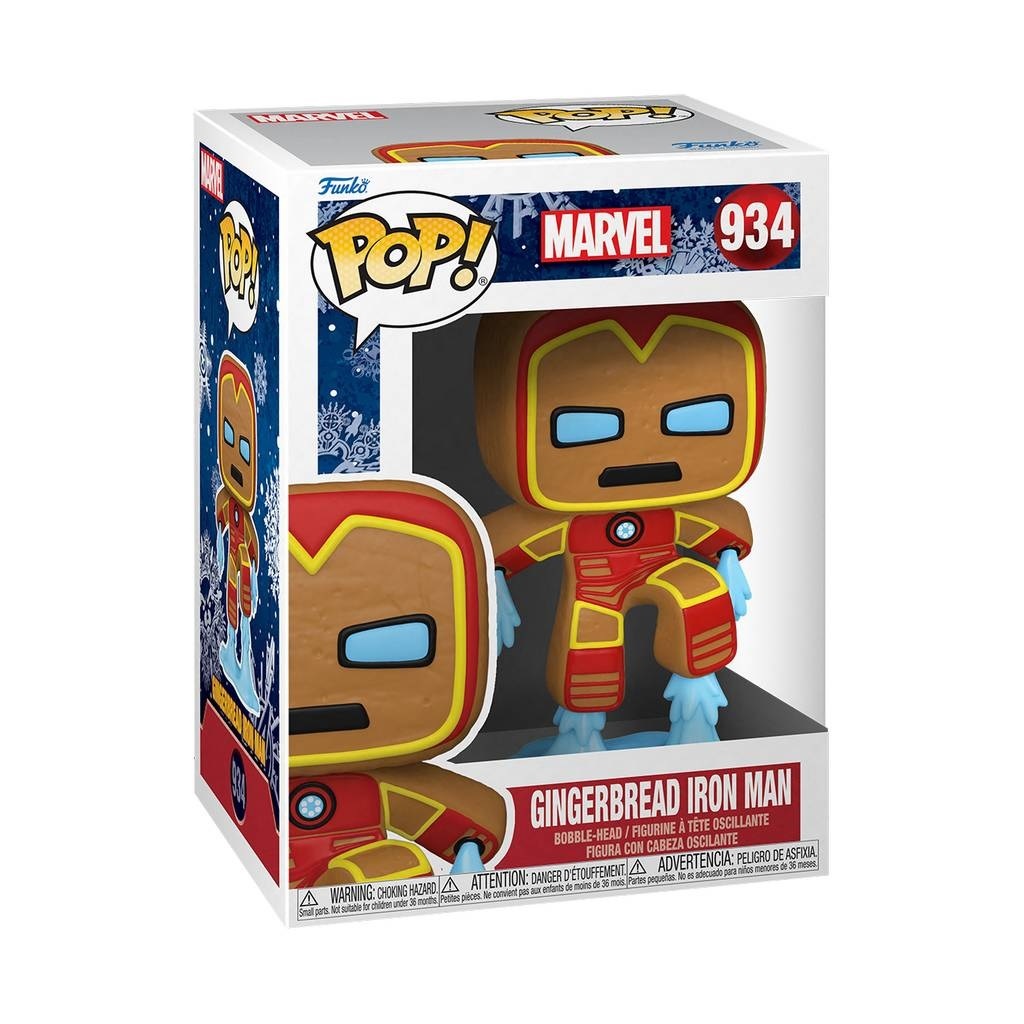Marvel Holiday POP! - Gingerbread Iron Man #934