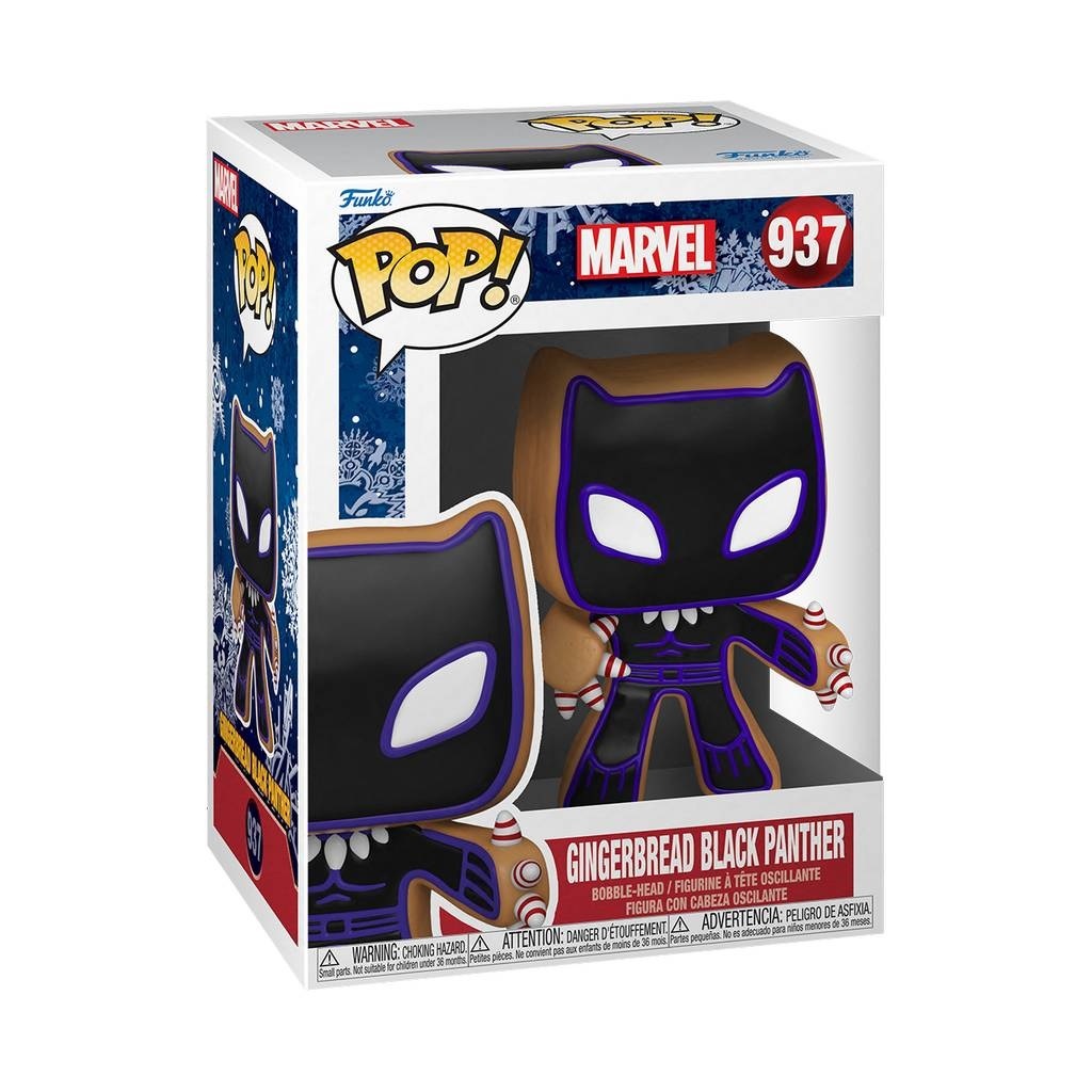 Marvel Holiday POP! - Gingerbread Black Panther #937