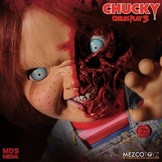 Child's Play 3 - Mega Scale Pizza Face Chucky Talking Action Figure 38 cm (Nieuw)