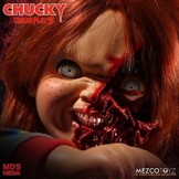 Child's Play 3 - Mega Scale Pizza Face Chucky Talking Action Figure 38 cm (Nieuw)