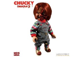 Child's Play 3 - Mega Scale Pizza Face Chucky Talking Action Figure