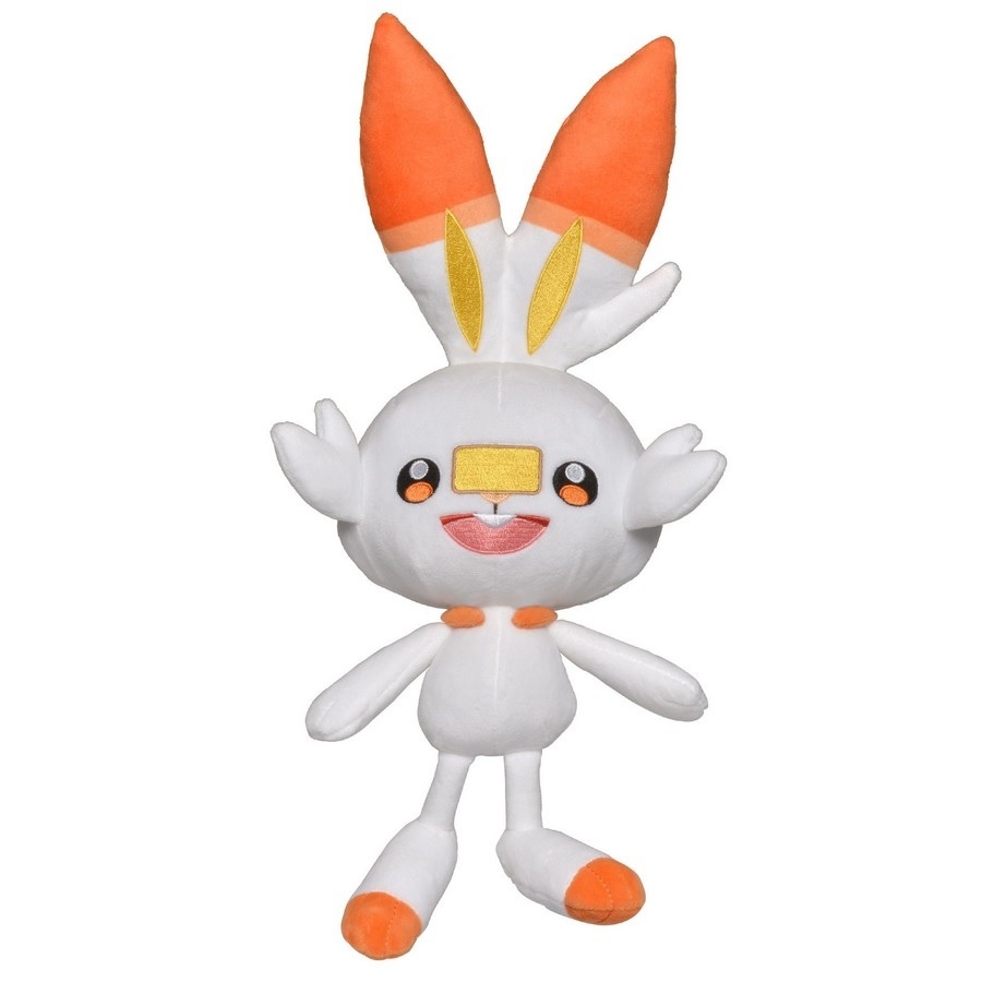Pokémon - Scorbunny Plush 30 cm