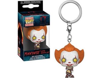 IT Chapter Two Pocket POP Sleutelhanger - Pennywise with Beaver Hat