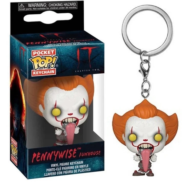 IT Chapter Two Pocket POP Keychain - Pennywise Funhouse
