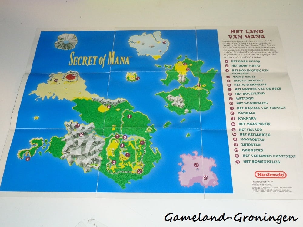 Secret of Mana (Map, HOL)